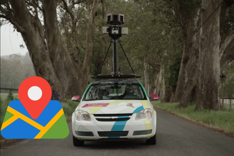 Maps Google car